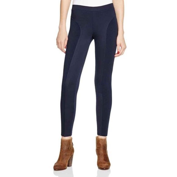 HUE Ottoman Paneled Ponte Leggings - Picture 1 of 4
